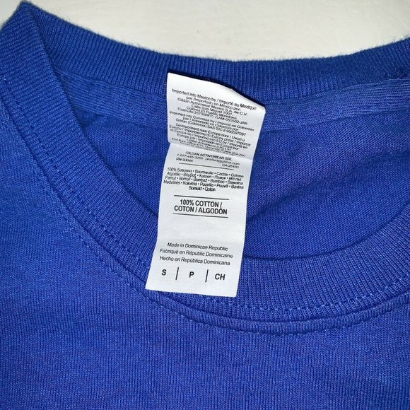 NFL Infianapolis Colts Mens T-shirt Aruba Graphic Tee Size Small Blue - Picture 4 of 6